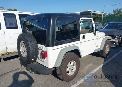 2002 Jeep Wrangler X from USA, damaged, VIN 1J4FA39S32P776088